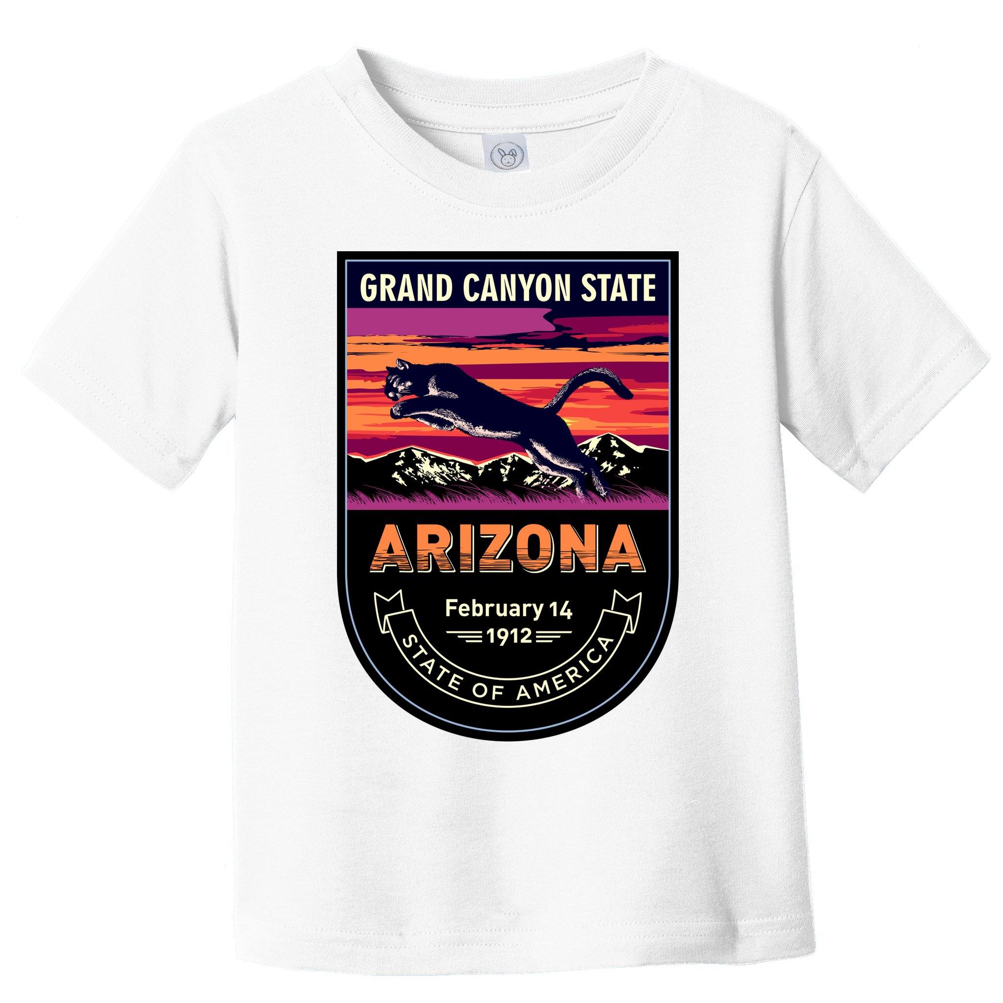 Arizona State Emblem Toddler T-Shirt