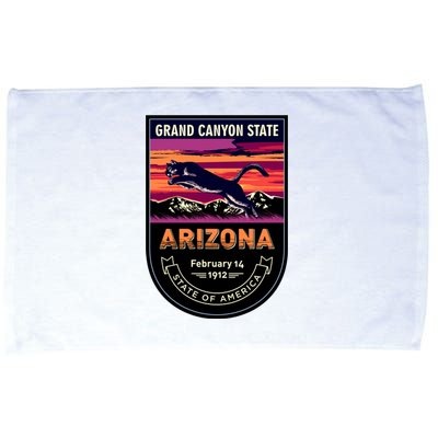 Arizona State Emblem Microfiber Hand Towel