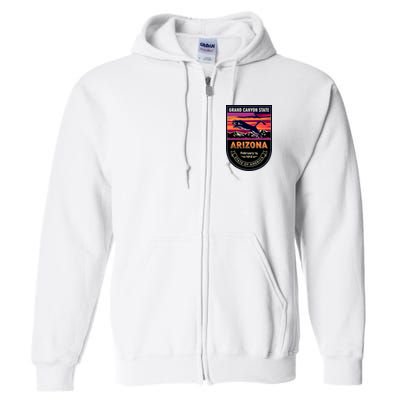 Arizona State Emblem Full Zip Hoodie