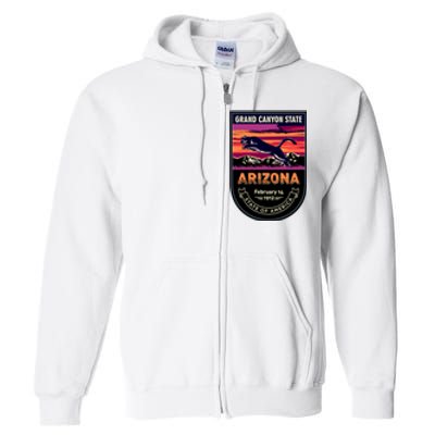 Arizona State Emblem Full Zip Hoodie