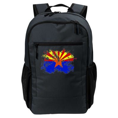 Arizona State Flag Grunge Daily Commute Backpack