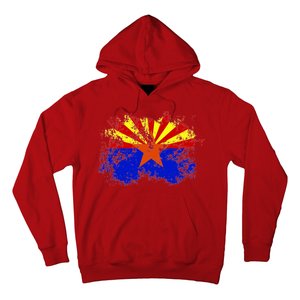 Arizona State Flag Grunge Hoodie