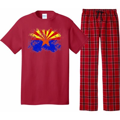 Arizona State Flag Grunge Pajama Set