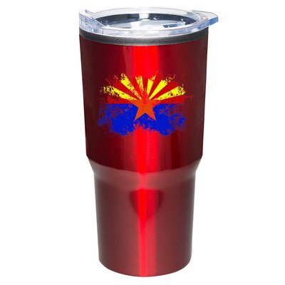 Arizona State Flag Grunge Tumbler