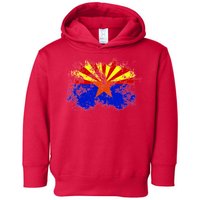 Arizona State Flag Grunge Toddler Hoodie