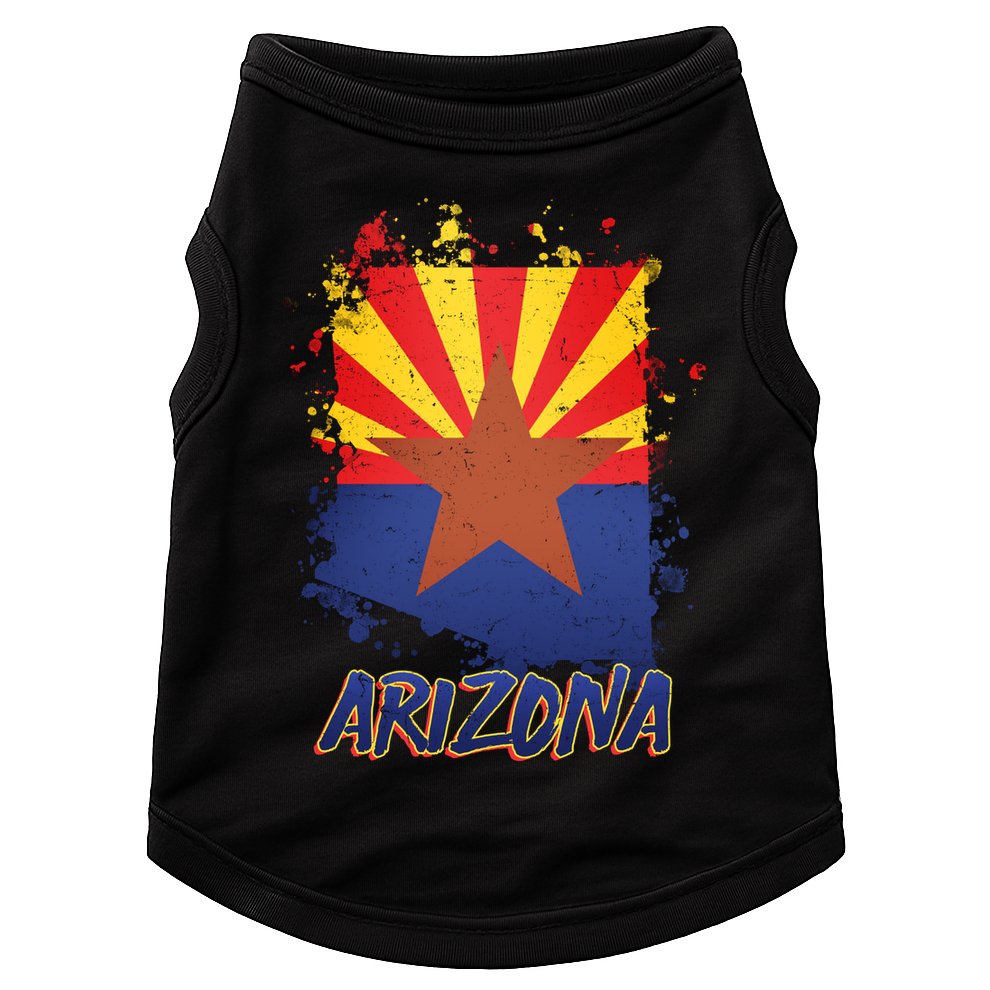 Arizona State Star Flag Doggie Tank
