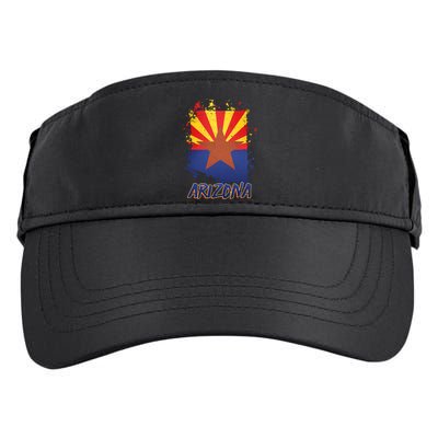 Arizona State Star Flag Adult Drive Performance Visor