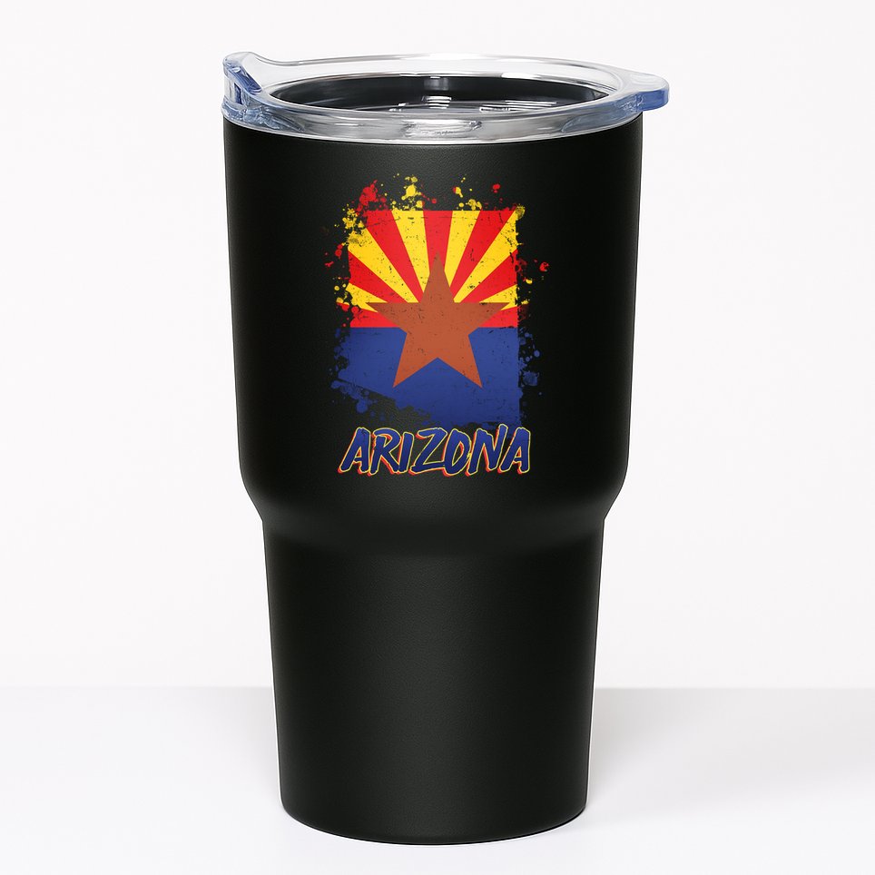 Arizona State Star Flag Tumbler