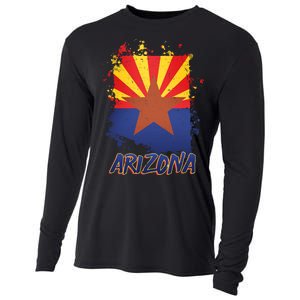 Arizona State Star Flag Cooling Performance Long Sleeve Crew