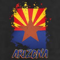 Arizona State Star Flag Trucker Hat