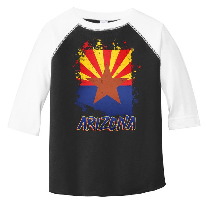 Arizona State Star Flag Toddler Fine Jersey T-Shirt