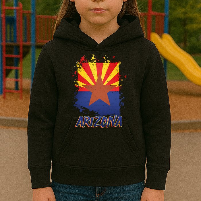Arizona State Star Flag Kids Hoodie