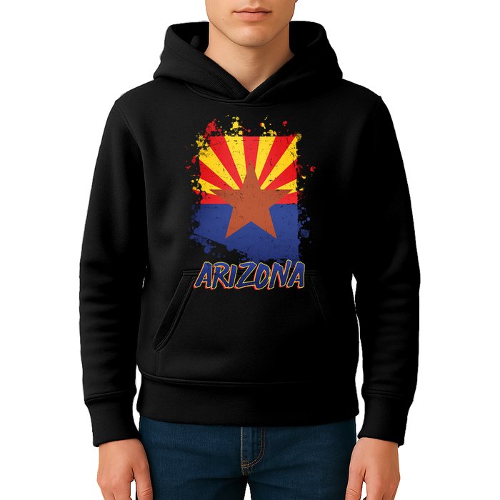 Arizona State Star Flag Kids Hoodie