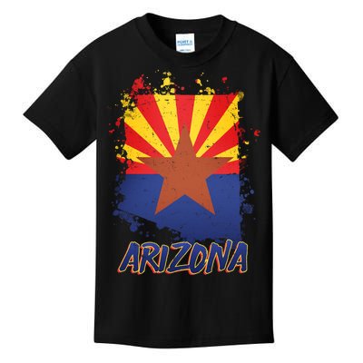 Arizona State Star Flag Kids T-Shirt