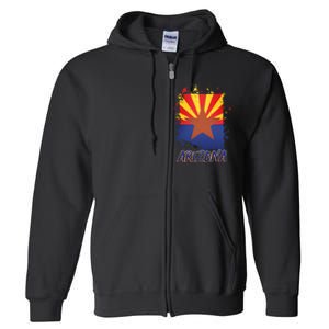 Arizona State Star Flag Full Zip Hoodie