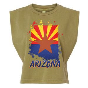 Arizona State Star Flag Garment-Dyed Women's Muscle Tee