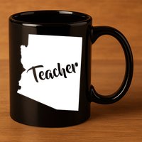 Arizona Teacher 11oz C Handle Ceramic Mug