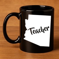 Arizona Teacher 11oz C Handle Ceramic Mug