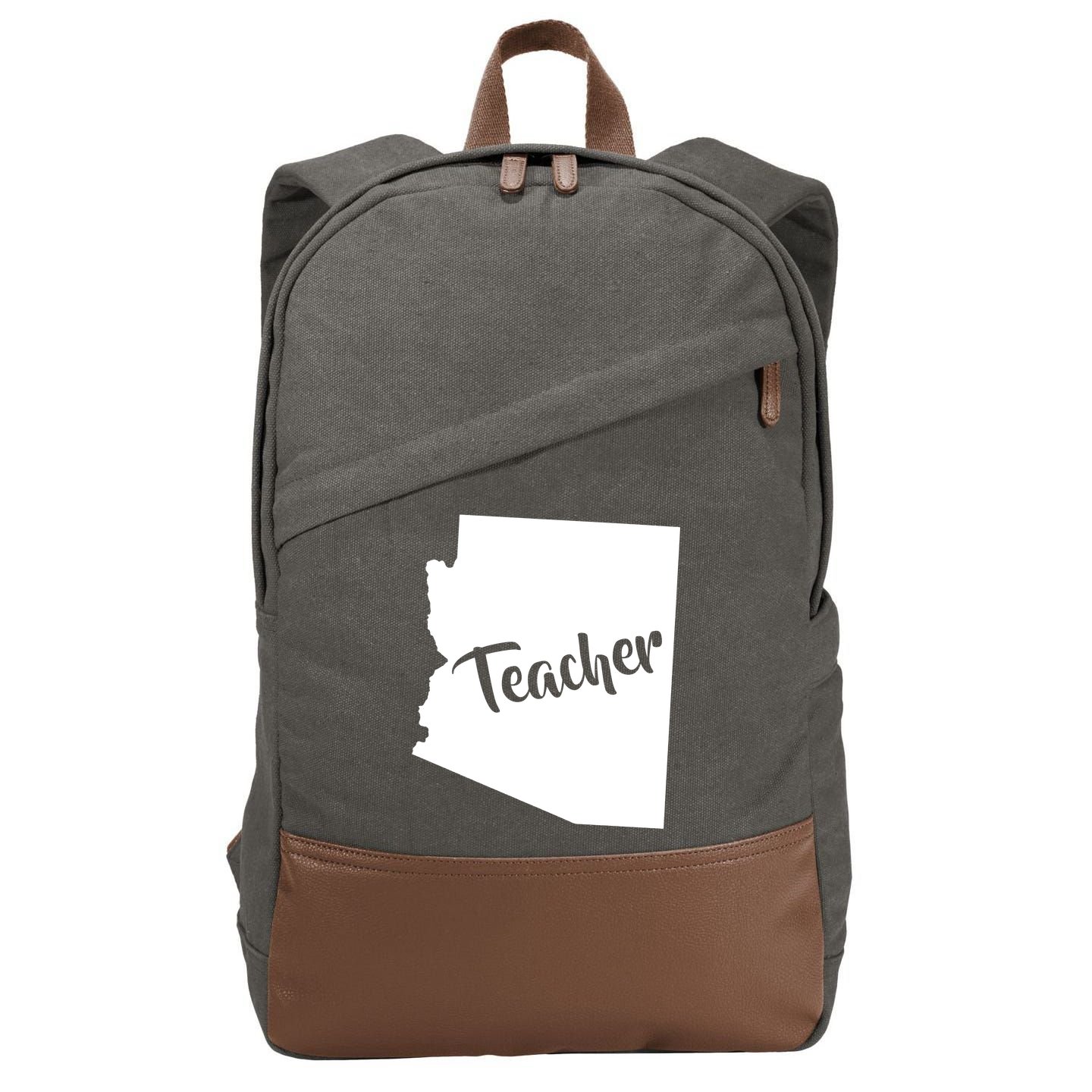 Arizona Teacher Cotton Canvas Backpack