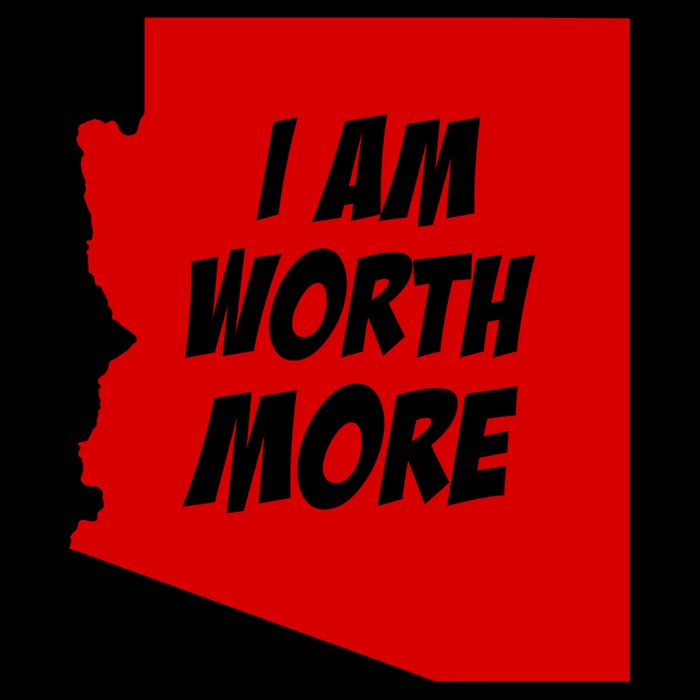 Arizona Teacher Protest I Am Worth More Mug