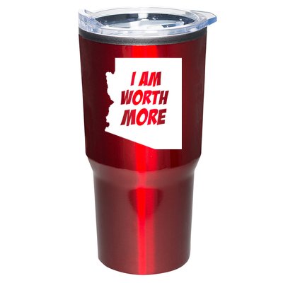 Arizona Teacher Protest I Am Worth More Tumbler