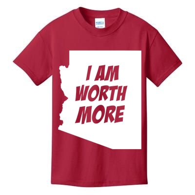 Arizona Teacher Protest I Am Worth More Kids T-Shirt