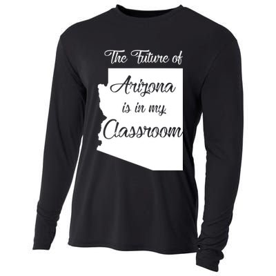 Arizona Teacher The Future Of Arizona Is In My Classroom Cooling Performance Long Sleeve Crew