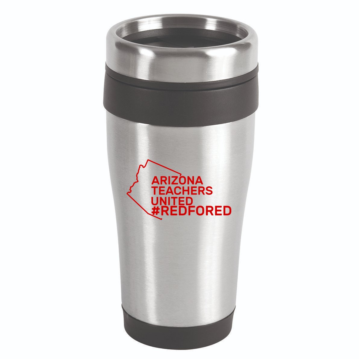 Arizona Teachers United Red For Ed #redfored 16oz Travel Tumbler