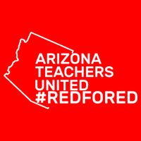 Arizona Teachers United Red For Ed #redfored Baby Bodysuit