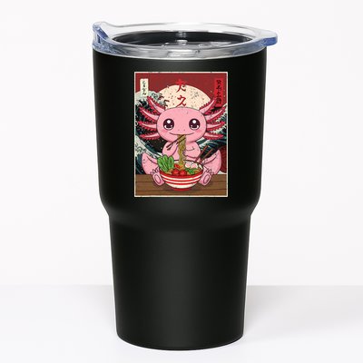 Axolotl Ramen Japanese Funny Graphic Tees Kawaii Anime Gifts Tumbler