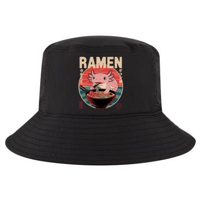 Axolotl Ramen Japanese Noodles Kawaii Anime Axolotl Cool Comfort Performance Bucket Hat