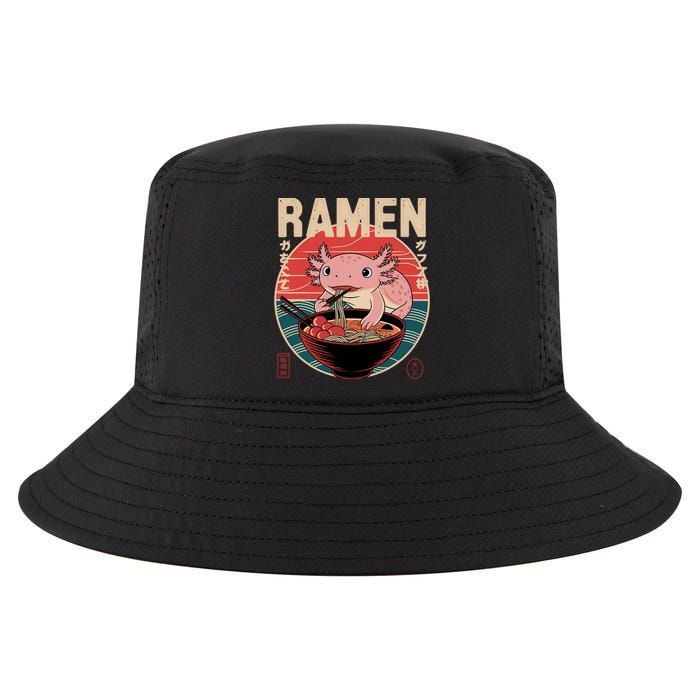 Axolotl Ramen Japanese Noodles Kawaii Anime Axolotl Cool Comfort Performance Bucket Hat