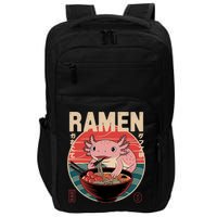 Axolotl Ramen Japanese Noodles Kawaii Anime Axolotl Impact Tech Backpack