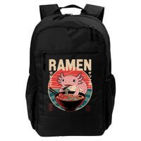 Axolotl Ramen Japanese Noodles Kawaii Anime Axolotl Backpack