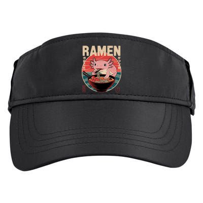 Axolotl Ramen Japanese Noodles Kawaii Anime Axolotl Adult Drive Performance Visor