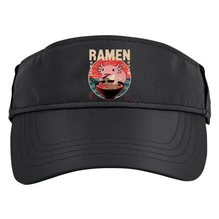 Axolotl Ramen Japanese Noodles Kawaii Anime Axolotl Adult Drive Performance Visor