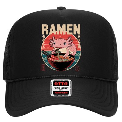 Axolotl Ramen Japanese Noodles Kawaii Anime Axolotl Hat