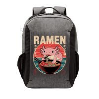 Axolotl Ramen Japanese Noodles Kawaii Anime Axolotl Vector Backpack