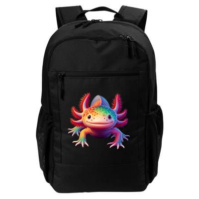 Axolotl Rainbow Kawaii Colorful Axolotl Lovers Herpetologist Backpack