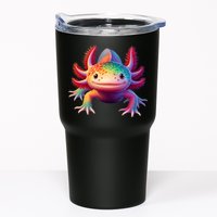 Axolotl Rainbow Kawaii Colorful Axolotl Lovers Herpetologist Tumbler