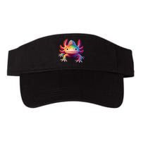 Axolotl Rainbow Kawaii Colorful Axolotl Lovers Herpetologist Visor