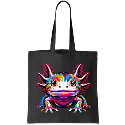 Axolotl Rainbow Kawaii Colorful Love Axolotls Herpetologist Bag