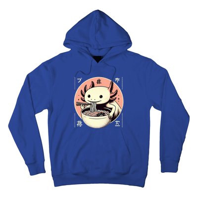 Axolotl Ra Kawaii Neko Japanese Noodles Aesthetic  Hoodie