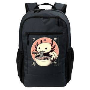 Axolotl Ra Kawaii Neko Japanese Noodles Aesthetic  Daily Commute Backpack