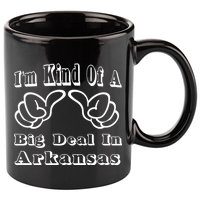 Arkansas Big Deal 11oz C Handle Ceramic Mug