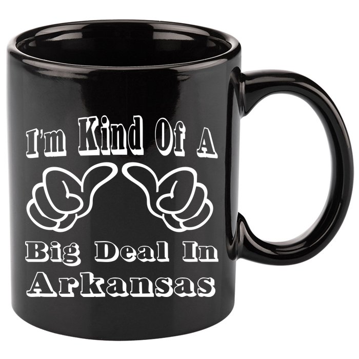Arkansas Big Deal 11oz C Handle Ceramic Mug