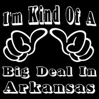 Arkansas Big Deal Zip Tote Bag