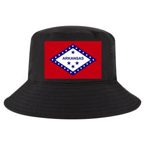 Arkansas State Flag Cool Comfort Performance Bucket Hat