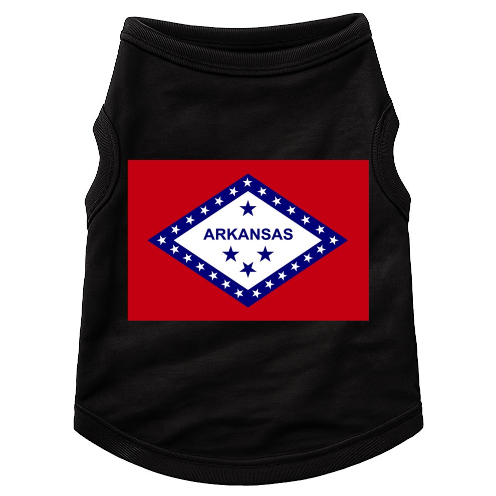Arkansas State Flag Doggie Tank