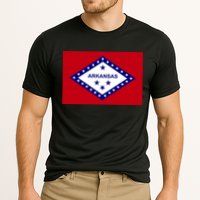 Arkansas State Flag Cooling Performance Crew T-Shirt